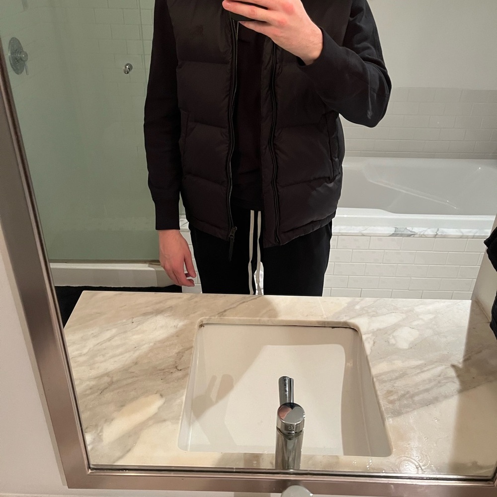 Black Puffer Vest
